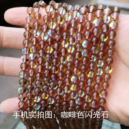 Sparkling stone loose beads DIY decorative material