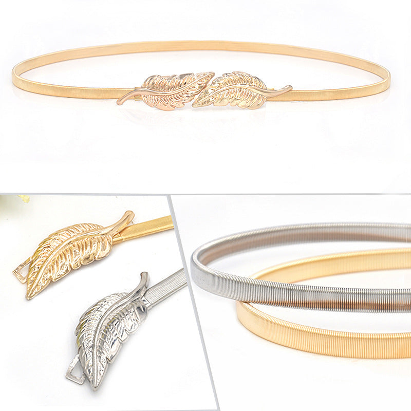 Versatile Decorative Tree Leaf Ladies Waist Chain