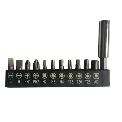 10-Piece Power Screwdriver Bit Set