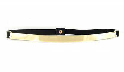 1.5CM metal sequined thin belt