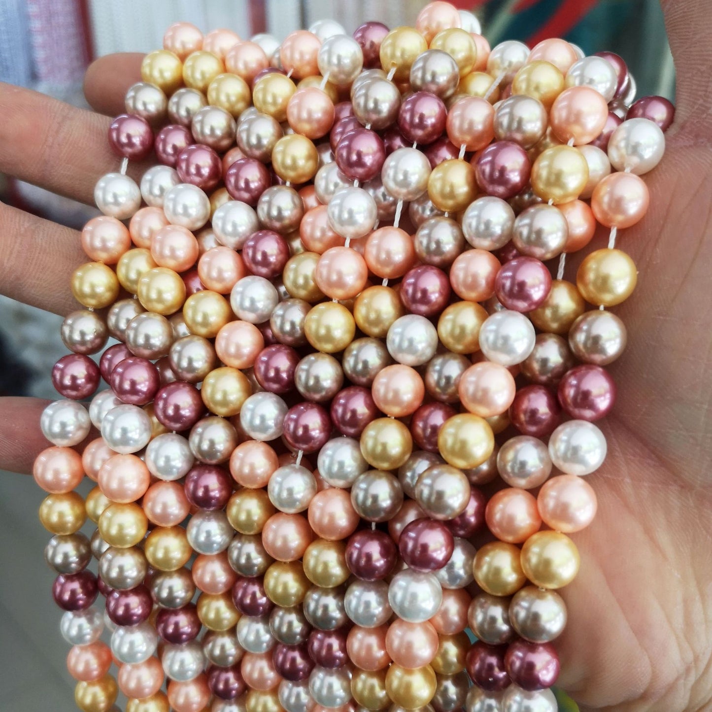 Beizhu pearl loose bead DIY jewelry accessories