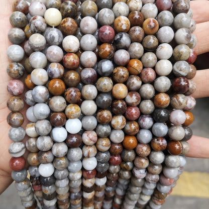 Agate loose beads DIY jewelry accessories beads