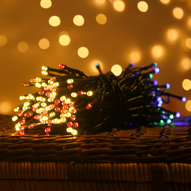 La luz de la bola llevó la linterna llevada de la decoración de la Navidad