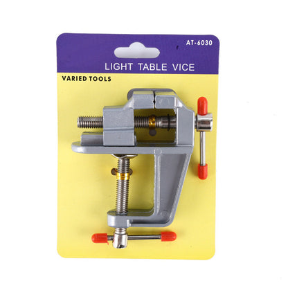 Mini Swivel Aluminum Vise DIY Home Use