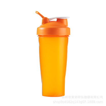 Fitness shaker cup with scale can print LOGO