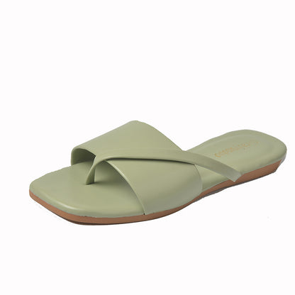 Flat-bottomed soft-soled toe beach shoes