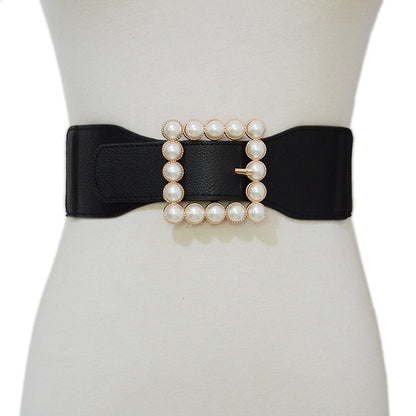 Versatile women's elastic belt in stock