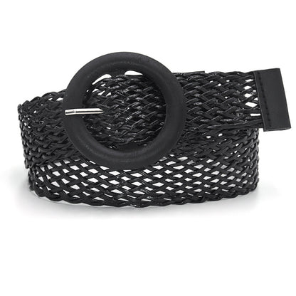 Cotton and linen wind woven belt women