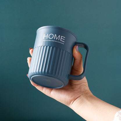 Double-layer mouthwash cup for home use