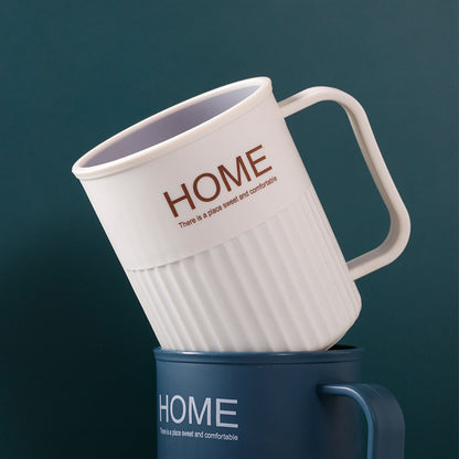 Double-layer mouthwash cup for home use