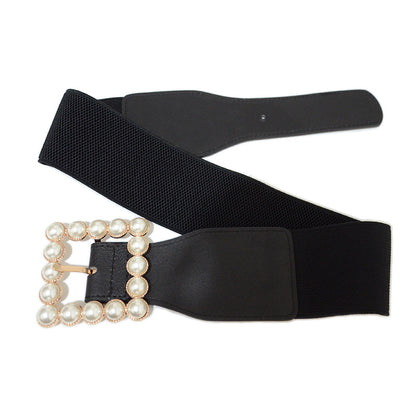 Versatile women's elastic belt in stock