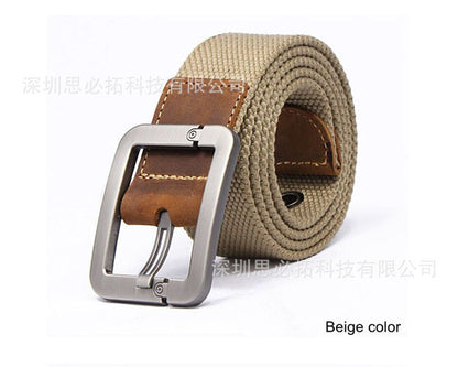 Thickened canvas belt