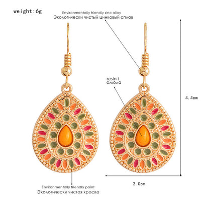 Droplet Portia Mi Ethnic Earrings