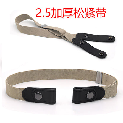 Traceless elastic belt