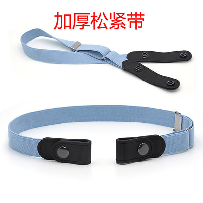 Traceless elastic belt