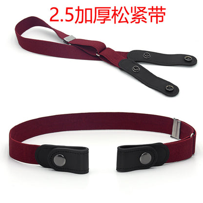 Traceless elastic belt