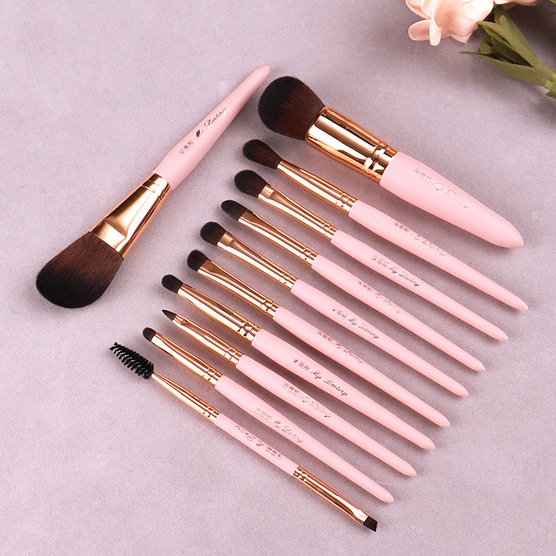 Fiber Makeup Brush Set 9/10/11/12 Pieces