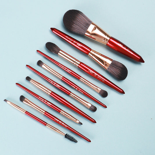 Fiber Makeup Brush Set 9/10/11/12 Pieces