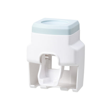 Toothpaste Dispenser Wall Mounted Toothbrush Holder