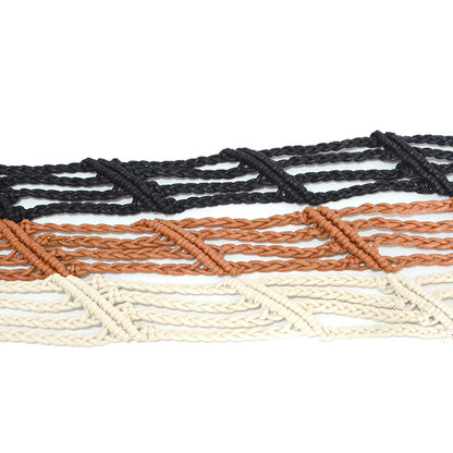 Summer new women's woven belt