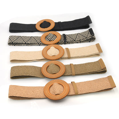 Woven Wide Belt Women's Vintage