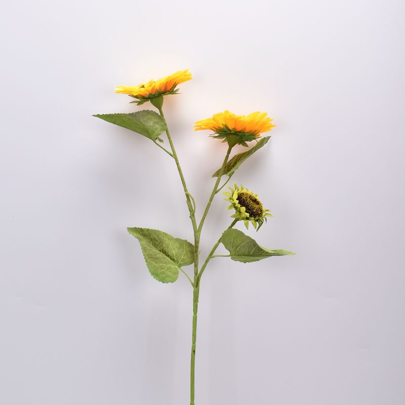 Simulation high branch sunflower artificial flower