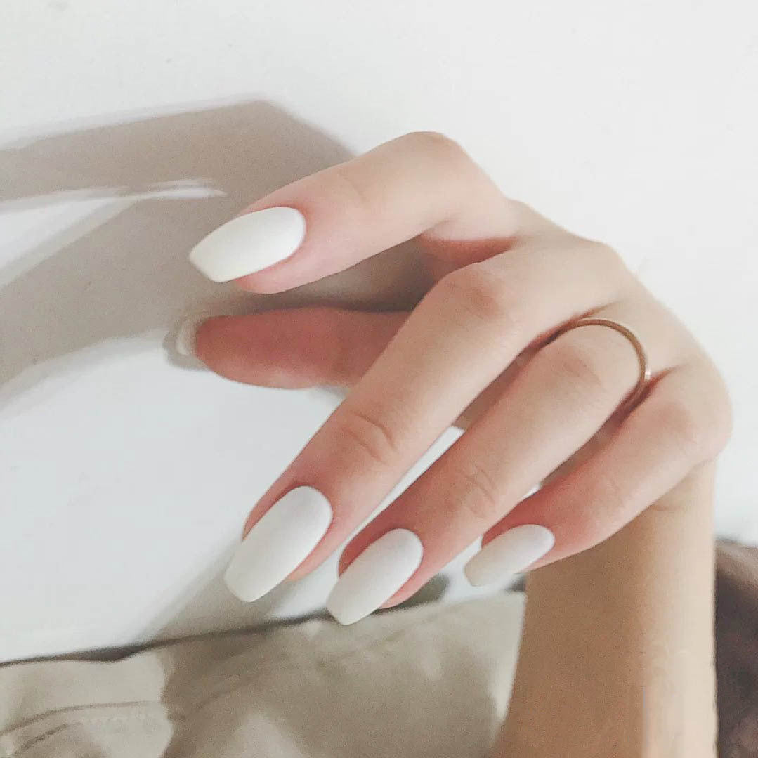 24 Matte Detachable Wearable Nail Patches