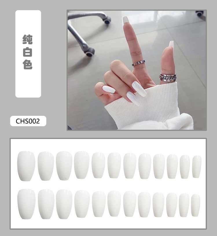 24 Detachable Ballet & Trapezoid Wearable Nail