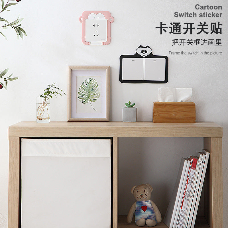 Cartoon Outlet Cover (Self-Adhesive 3D Wall Sticker)