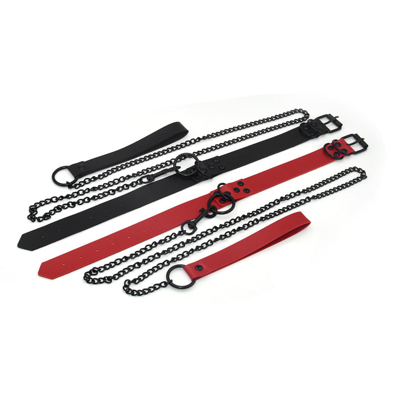 Personalized exaggerated traction rope collar