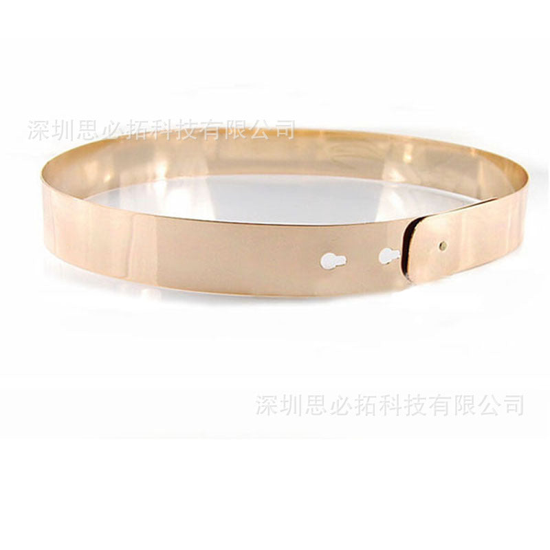 Wholesale gold wide belt