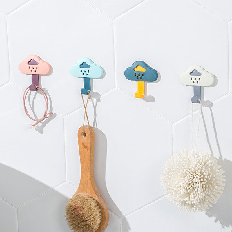 Cloud Hook Wall Adhesive Hook Creative Cartoon Hook