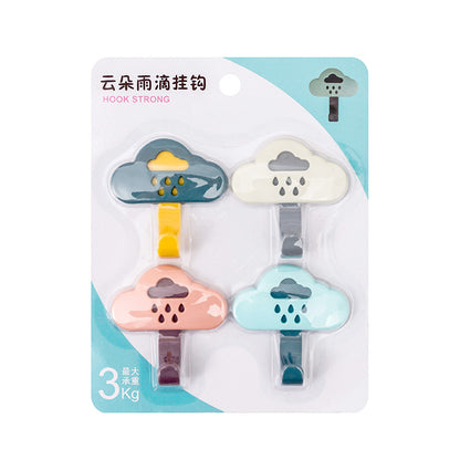 Cloud Hook Wall Adhesive Hook Creative Cartoon Hook