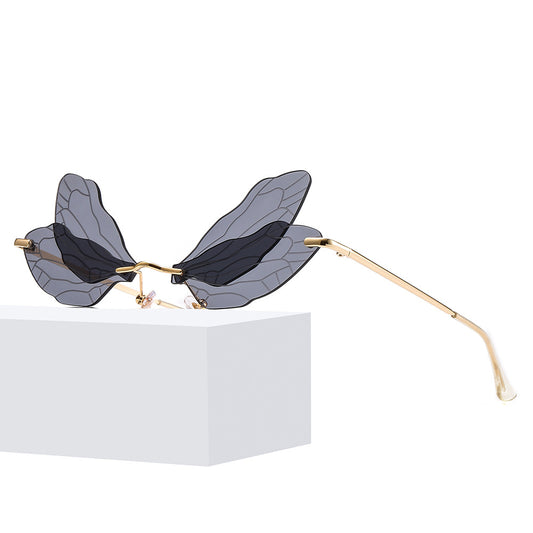 New Dragonfly Frameless Sunglasses