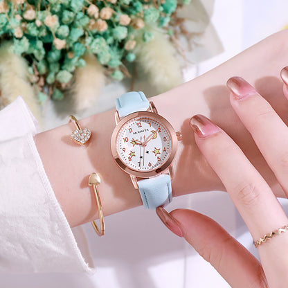 Digital Womens Watch Korean Style Waterproof