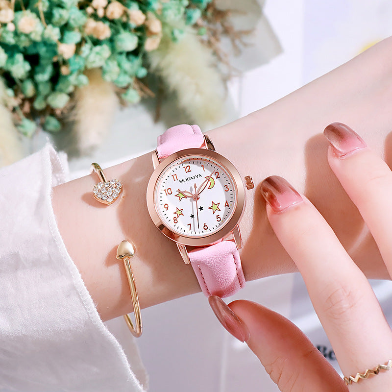 Digital Womens Watch Korean Style Waterproof