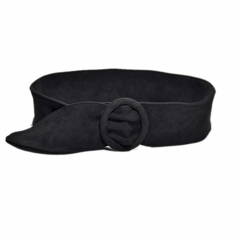 Velvet cotton belt