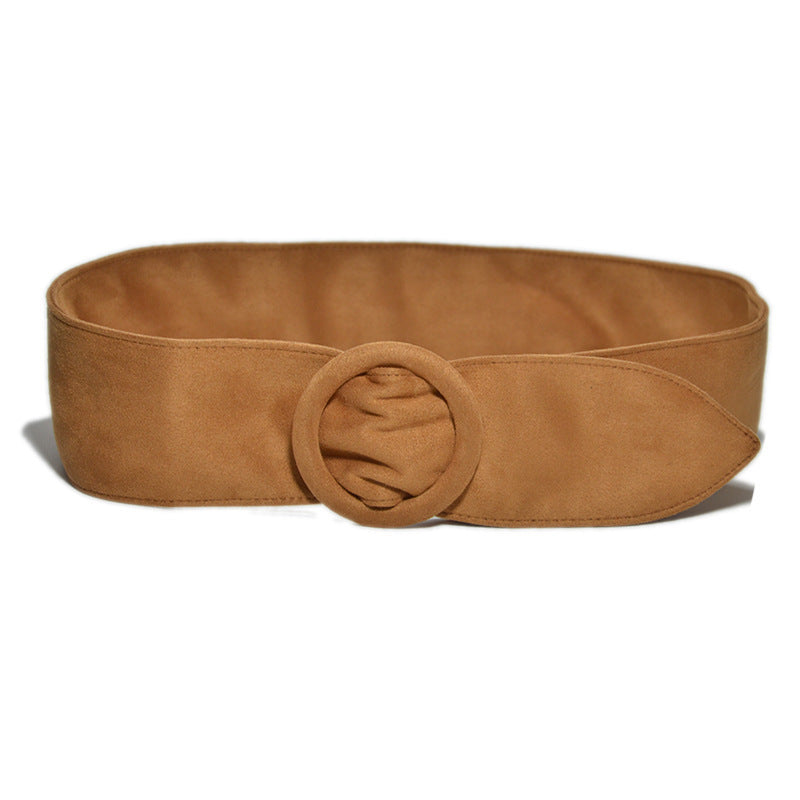 Velvet cotton belt