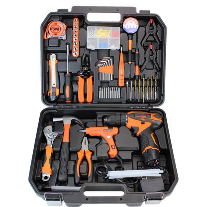 Lithium battery drill set 55-piece tool set