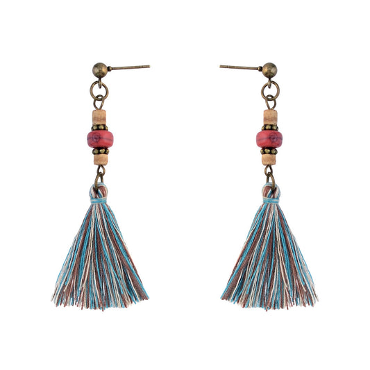 Bohemian ethnic style alloy earrings