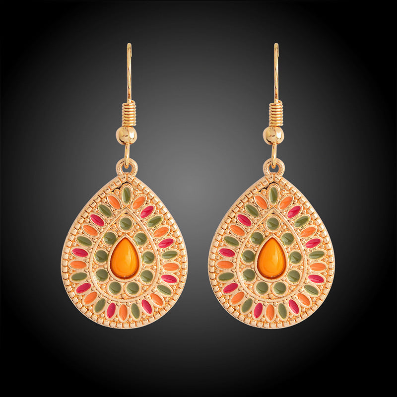 Droplet Portia Mi Ethnic Earrings