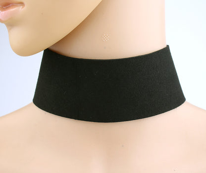 Exaggerated wide edge necklace necklace collar