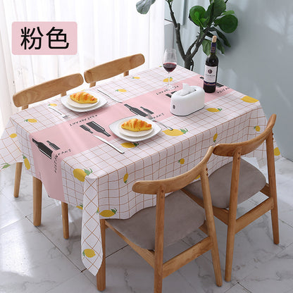 Waterproof Oilproof Wash-Free Tablecloth