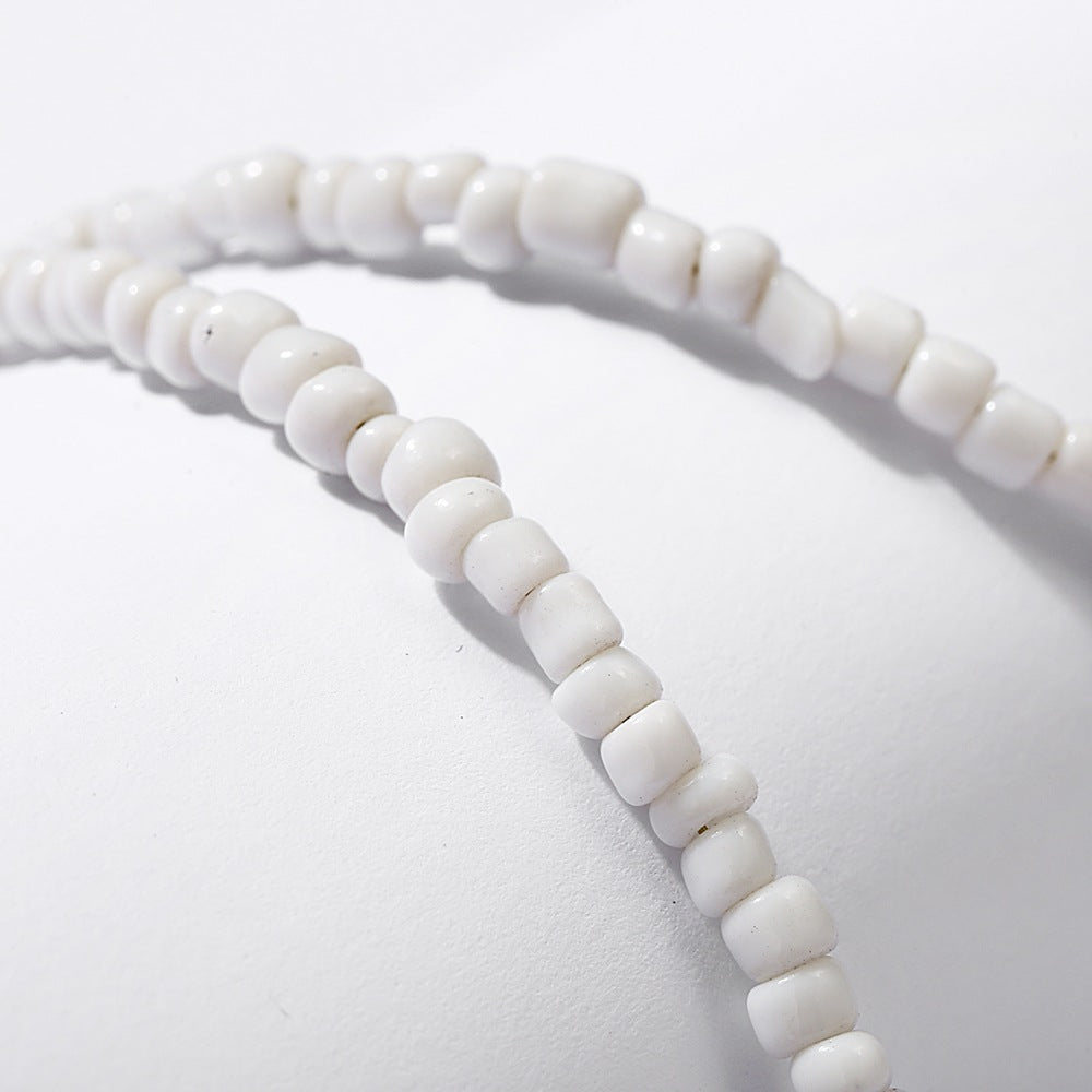 Simple white turquoise necklace