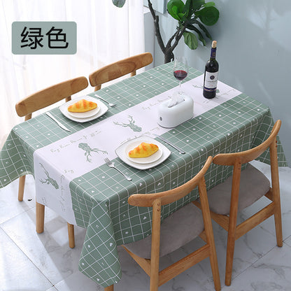 Waterproof Oilproof Wash-Free Tablecloth