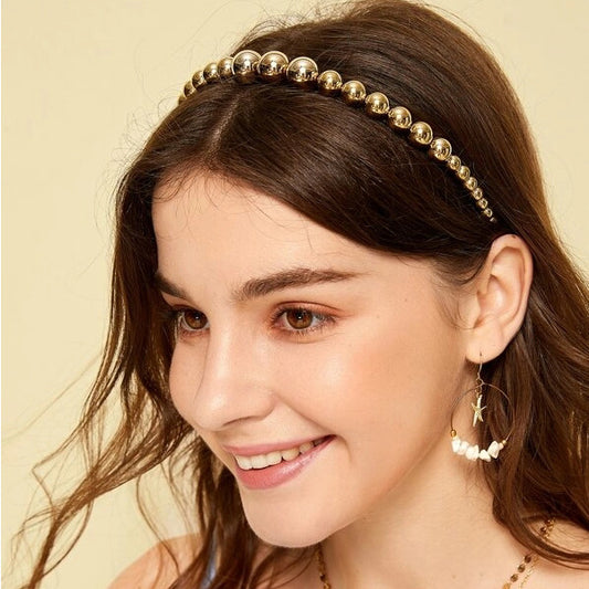 Pearl Headband Party Headdress Set