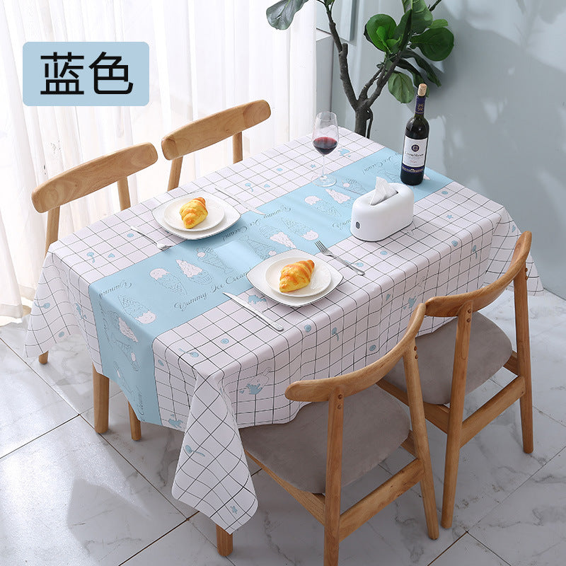 Waterproof Oilproof Wash-Free Tablecloth