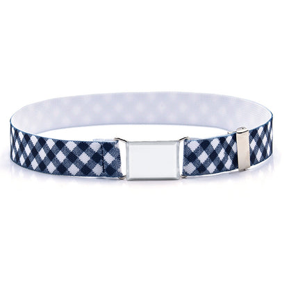 Children's belt adjustment elastic belt