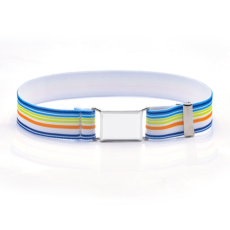 Children's belt adjustment elastic belt