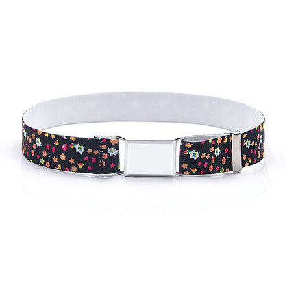 Children's belt adjustment elastic belt